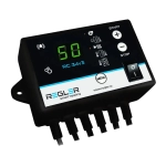 Controler centrala cu puffer Regler RC 34v3, comanda pompa puffer, pompa IC si ventilator, optional termostat de ambient