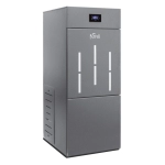 Centrală termică pe peleți Ferroli BioPellet PRO 24, 24 kW, buncăr 105 kg