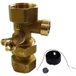 Robinet de service 3/4 toli pentru vase de expansiune, F/F, Regulus